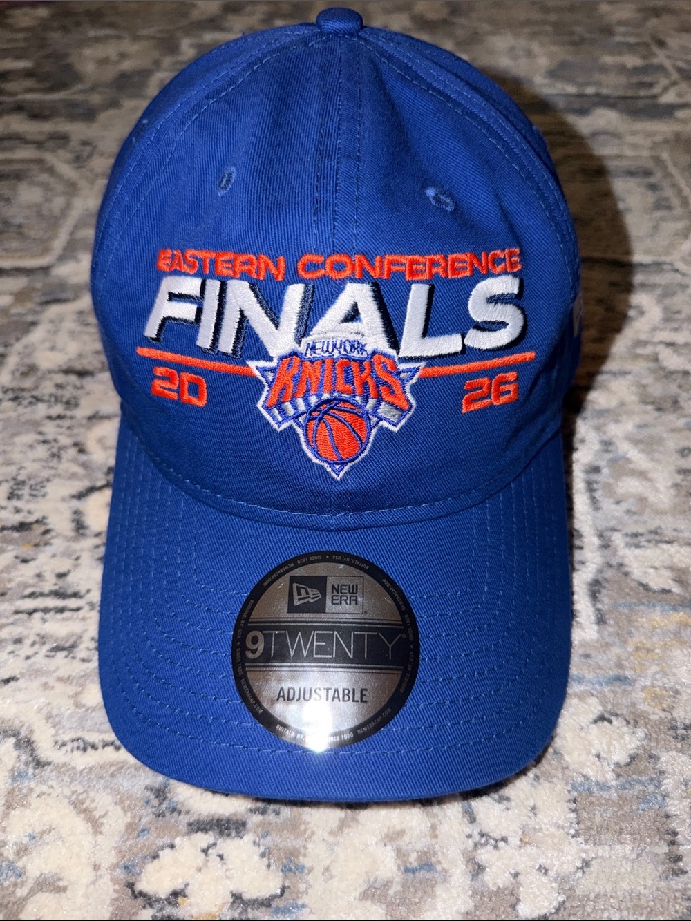 New Era Knicks Playoffs 2026 Eastern Conference Finals 920 Adjustable Hat - NWT